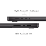 MacBook Pro 16″ – Puce M4 Pro, 48 Go, 512 Go SSD, Noir sidéral (MX2Y3) – Image 6