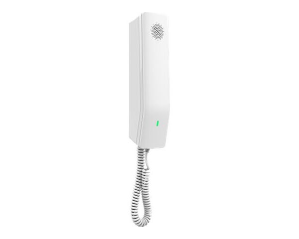 GRANDSTREAM - Hotel Bathroom IP Phone, 2 SIP accounts, 2 lines, 1x Ethernet 10/100 no PoE, Wi-Fi, no LCD, 12V/0.5A PSU, White