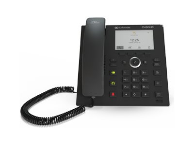 AUDIOCODES - Teams C430HD IP-Phone PoE GbE black