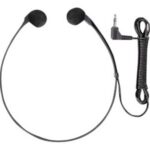 OM SYSTEM - E-103 : ECOUTEURS TRANSCRIPTION ( Stéréo,3.5mm plug,3m cable )
