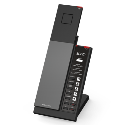 SNOM - Snom HD341,same as HD340 with Cordless DECT handset (Up to 4 handsets possible)
