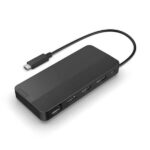 Station d’accueil de voyage Lenovo USB-C pour deux écrans – avec adaptateur (40B90100EU)