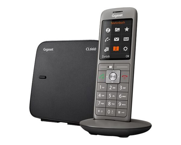 GIGASET - CL660 Graphite Noir DECT