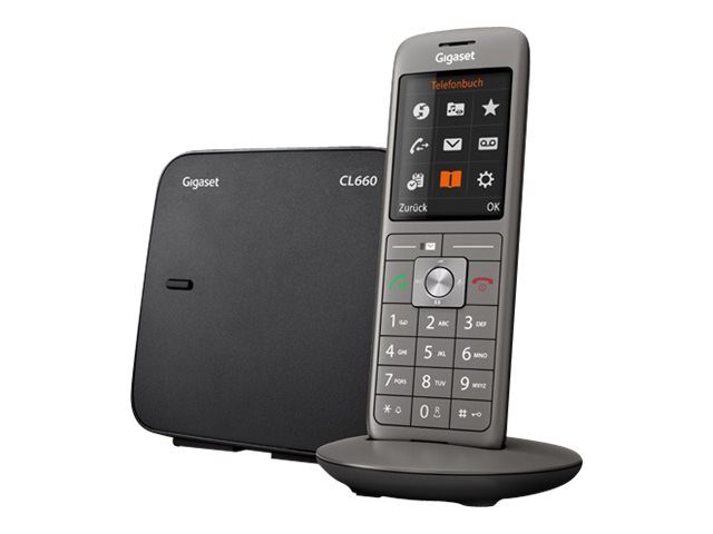 GIGASET - CL660 Graphite Noir DECT
