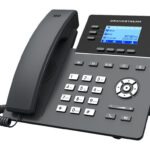 GRANDSTREAM - Essential P Phone, 6 SIP accounts, 3 lines, 2x GbE no PoE, 132x64 (2.7) backlit LCD, 5V/0.6A PSU