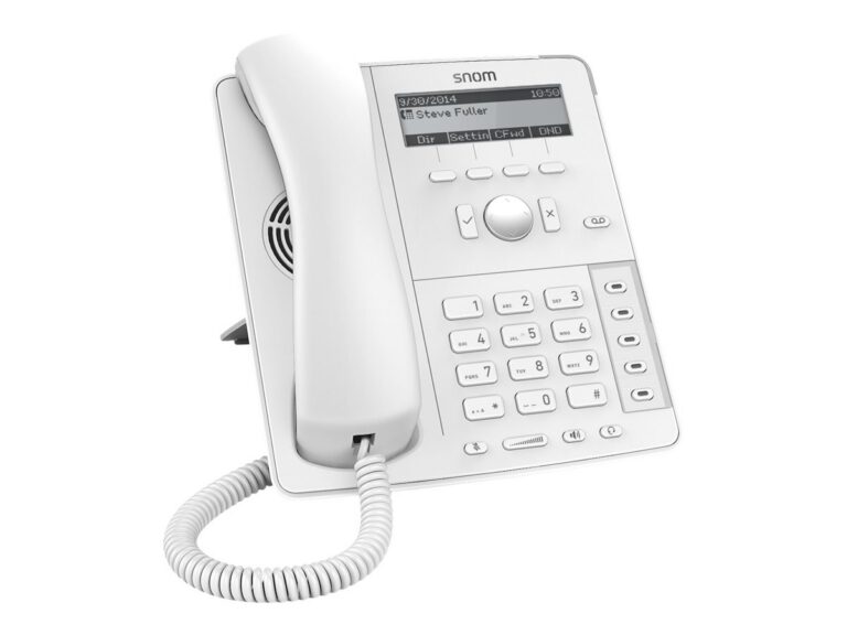 SNOM - D715 Desk Telephone White