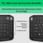 Clavier et souris filaires HP 200 – AZERTY (9DF28AA) – Image 4