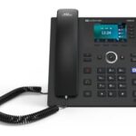 AUDIOCODES - 425HD IP-Phone PoE GbE black with an external power supply black
