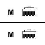 ALCATEL LUCENT ENTERPRISE - Straight Ethernet cable RJ45 / RJ45 3 m