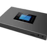 GRANDSTREAM - IP PBX appliance, 2 RJ11 FXS, 2 RJ11 FXO, 2x GbE PoE LAN/WAN, 1 Hot Standby port, 1000 SIP users, 100 concurrent calls, UCM RC, VideoServer, 12V/1.5A PSU
