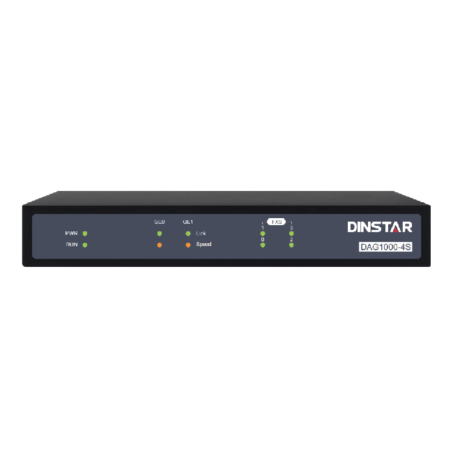 DINSTAR DAG1000-4S(GE) Passerelle VoIP analogique FXS