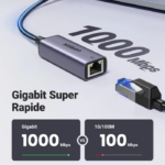 UGREEN Adaptateur USB C vers RJ45 1000Mbps (50737) – Image 6