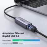 UGREEN Adaptateur USB 3.0 vers Ethernet RJ45 Gigabit 1000 Mbps (50922) – Image 3