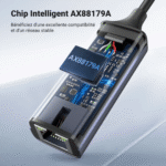 UGREEN Adaptateur USB 3.0 vers Ethernet RJ45 Gigabit 1000 Mbps (50922) – Image 13