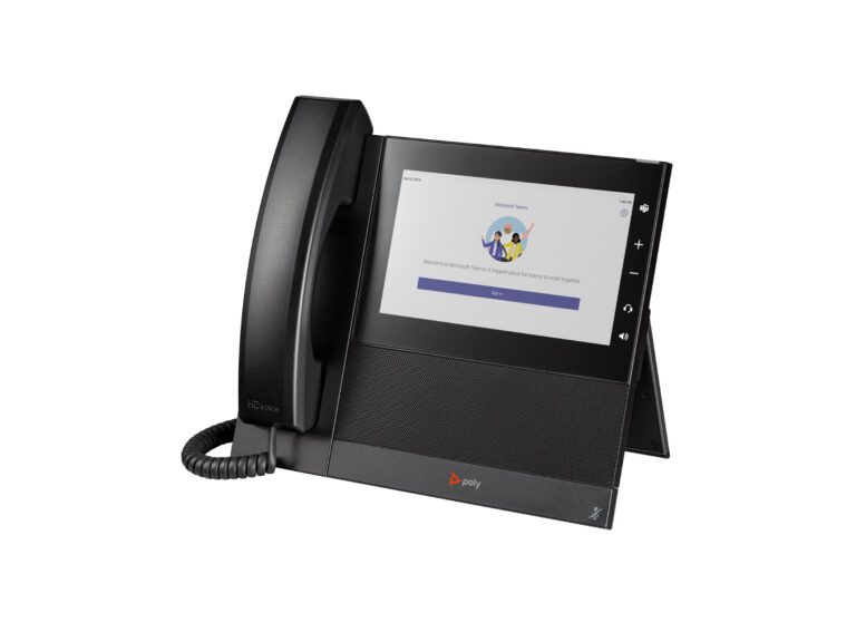HP - Poly CCX 600 Business Media Phone for Microsoft Teams and PoE-enabled