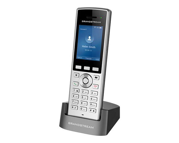 GRANDSTREAM - Wi-Fi IP phone, 2 SIP accounts, 2 lines, 240x320 (2.4) LCD, 2000mAh Li-ion battery, 5V/1A Micro-USB PSU