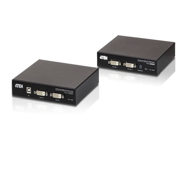 Extender KVM USB DVI Dual View HDBaseT™ 2.0