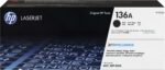 Cartouche de toner HP 136A LaserJet – Noir (W1360A)