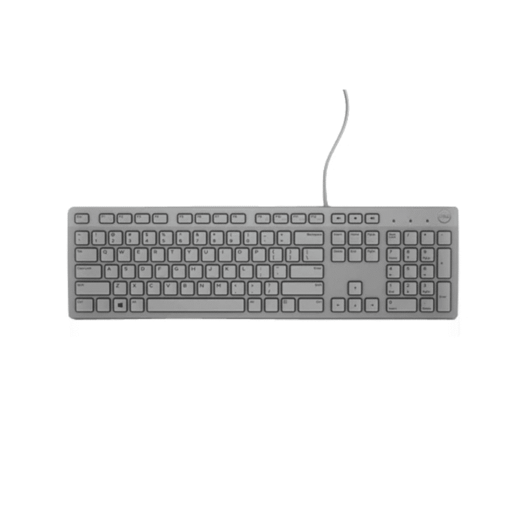 Dell Clavier filaire KB216 Français (AZERTY) – Gris (580-ADHF)