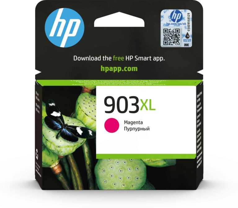 HP 903XL Magenta – Cartouche d’encre grande capacité HP d’origine (T6M07AE)