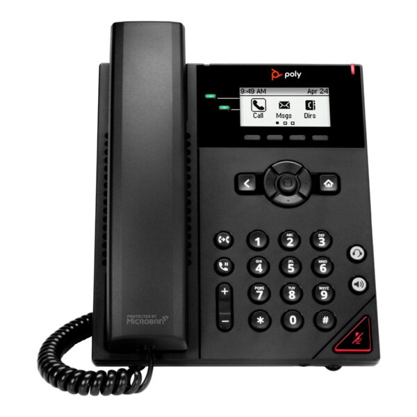 HP - Poly OBi VVX 150 2-Line IP Phone and PoE-enabled