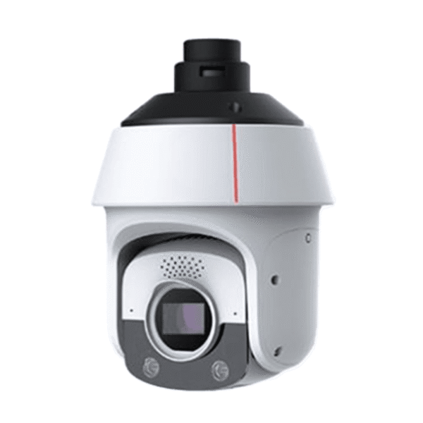 Caméra dôme AI PTZ avec interphone 1T 5MP IR/White-Light (HWT-D6550-10-Z33-SV)