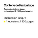 HP 203A Jaune – Toner HP LaserJet d’origine (CF542A) – Image 5