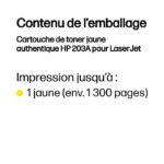 HP 203A Jaune – Toner HP LaserJet d’origine (CF542A) – Image 6