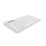Clavier sans fil Bluetooth Logitech Pebble Keys 2 K380s Mini – Blanc (920-011804) – Image 4