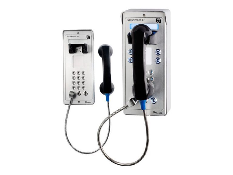 DEPAEPE - SecurPhone SIP PoE sans clavier/ urgence ALU