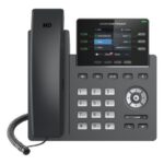 GRANDSTREAM - Professional P Phone, 4 SIP accounts, 6 lines, 2x GbE PoE, 320x240 (2.8) color LCD, 24 virtual BLF keys, 5V/0.6A PSU