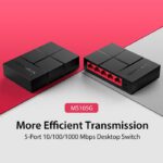 Switch MERCUSYS 5 ports 10/100/1000 Mbps (MS105G) – Image 5