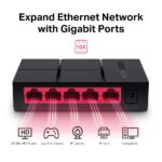 Switch MERCUSYS 5 ports 10/100/1000 Mbps (MS105G) – Image 6