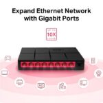 Switch MERCUSYS 8 ports 10/100/1000 Mbps (MS108G) – Image 7