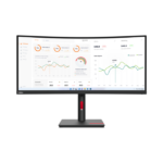 Moniteur Écran Lenovo ThinkVision T34W-30 34 ULTRAWIDE QHD CURVED (63D4GAT1EU) – Image 2