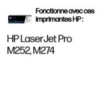 Toner HP 201A LaserJet authentique – Noir (CF400A) – Image 5