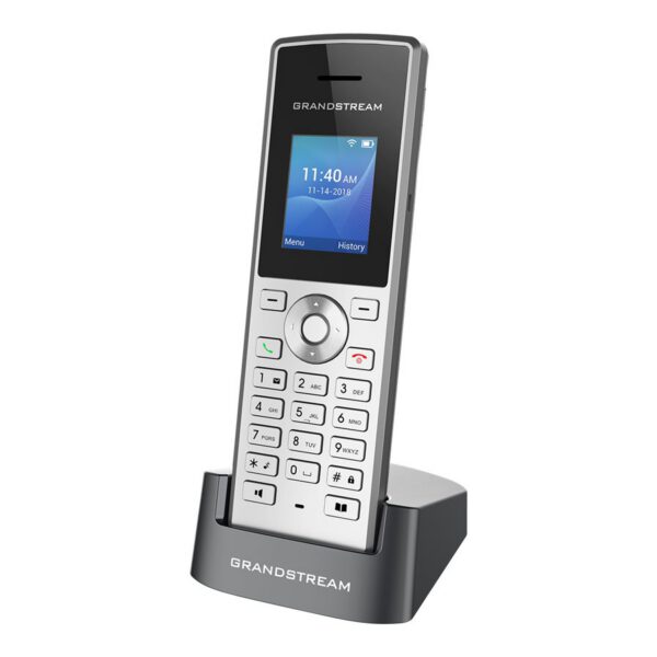 GRANDSTREAM - Wi-Fi IP phone, 2 SIP accounts, 2 lines, 128x160 (1.8) LCD, 1500mAh Li-ion, 5V/1A Micro-USB PSU