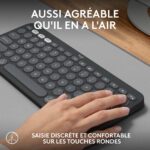 Clavier sans fil Logitech Pebble Keys 2 K380s – Graphite (920-011803) – Image 5