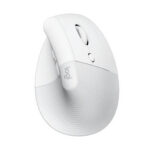 Souris sans fil ergonomique Logitech Lift – Blanc (910-006475)