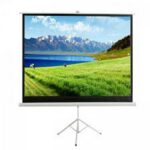 Ecran de projection sur trépied 2x2m