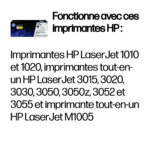 HP 12A toner LaserJet noir authentique – Image 5