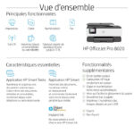 IMPRIMANTE MUTLIFONCTION JET D’ENCRE HP Pro 8023 (1KR64B) – Image 12