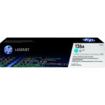 HP 126A Cyan  – Toner HP LaserJet d’origine (CE311A) – Image 2