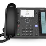 AUDIOCODES - Teams C436HD IP-Phone PoE GbE with an external power supply black