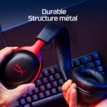 CASQUE HYPERX CLOUD III BLK/RED – GAMING HEADSET – Image 7