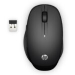 SOURIS SANS FIL HP DUAL MODE NOIR (6CR71AA) – Image 2