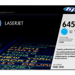 HP 645A toner LaserJet cyan authentique