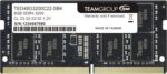 Barette de mémoire Team Group Elit 8 Go – DDR4 3200 MHz (TED48G3200C22-SBK)