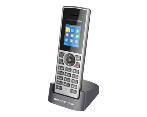 GRANDSTREAM - DP722 - DECT IP phone, 10 SIP accounts, 10 lines, 128x160 (1.8) LCD, 800mAh Ni-MH AAA, 5V/1A Micro-USB PSU