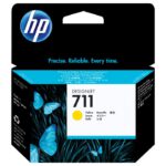 HP 711 Jaune – Cartouche d’encre HP d’origine (CZ132A) – Image 2